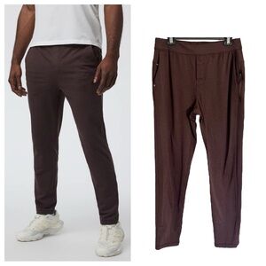 Vuori men’s Coronado pant mahogany heather medium lounge pant sweatpant soft